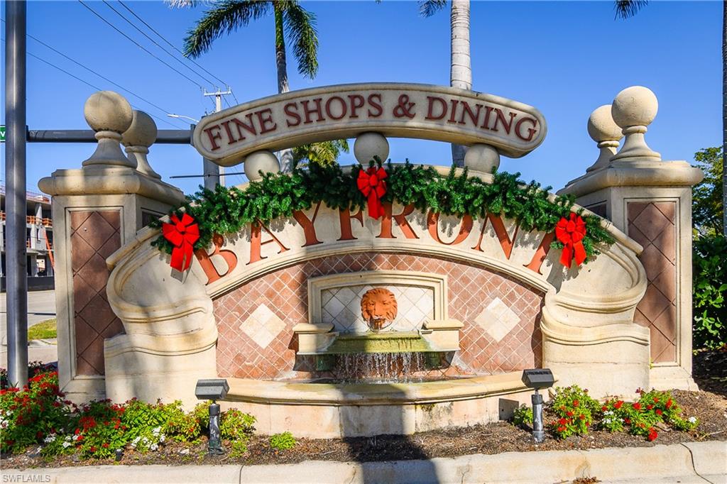 ENJOY THE LUXURIOUS LIFESTYLE IN THIS FURNISHED CONDO LOCATED AT BEAUTIFUL BAYFRONT IN NAPLES. THIS IS