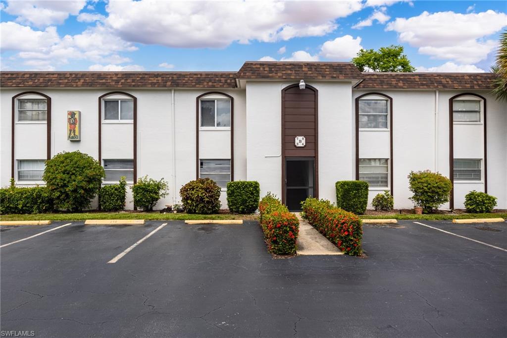 Welcome to this first-floor, 2-bedroom, 2-bath condominium in Fort Myers. Each bedroom has its own private bathroom. The condo includes a separate dining room, screened lanai, and a large walk-in storage closet near the front entry. The interior was painted in 2025, a new garbage disposal was recently installed, and the A/C was serviced in 2025. Community amenities include a heated pool, clubhouse, shared laundry facilities with additional storage, and shuffleboard. Located just minutes from US-41/Cleveland Avenue and the Downtown Fort Myers River District, with convenient access to restaurants, shopping, art and music festivals, and historic landmarks. Schedule your showing today!