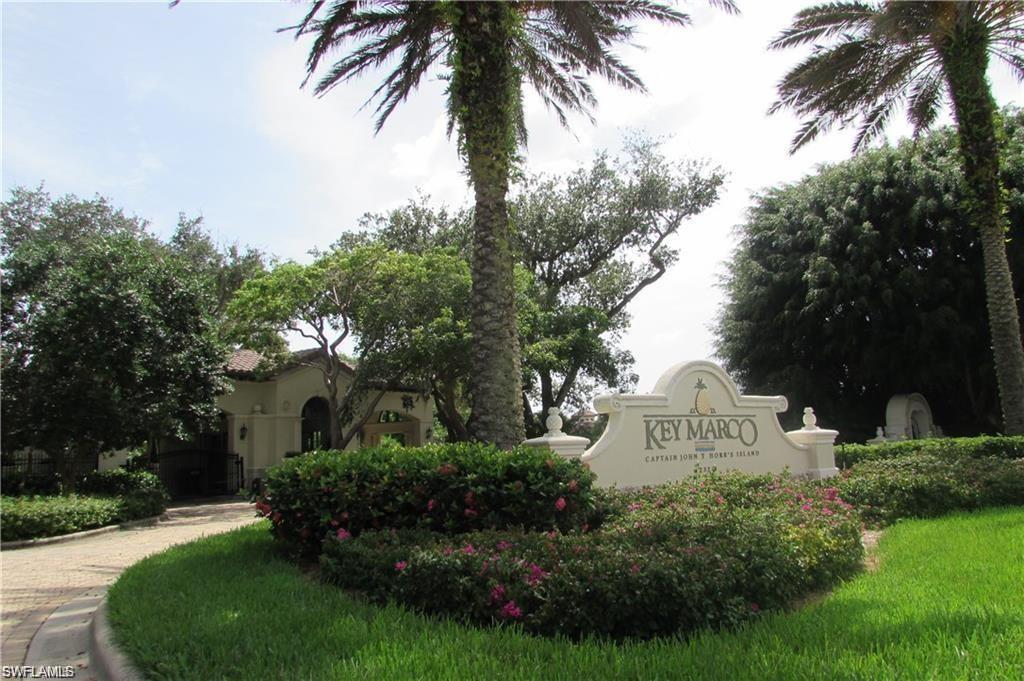 Key Marco very nice gated community, tons of nice upgrades vacant lot, location, location, location, fantastic location to build your dream home, boat slip is included, due diligence before offer, as-is