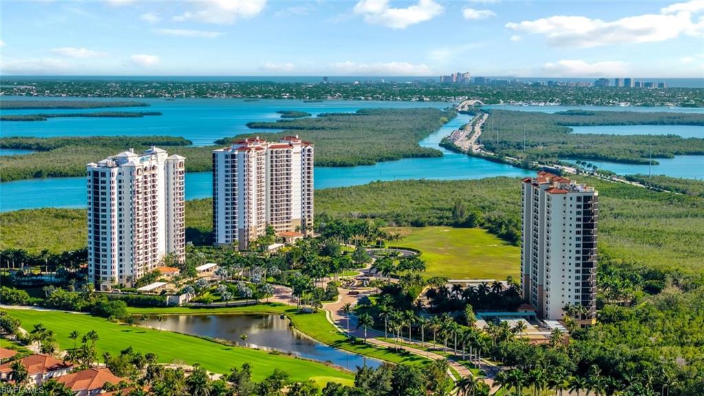 Welcome to your elevated coastal escape high above the Gulf!

Perched on the 20th floor, this stunning 3-bedroom, 2.5-bath residence offers breathtaking panoramic views of the shimmering Gulf waters and the coastline of Marco Island and Naples—creating a truly unforgettable backdrop for your stay.

Step inside to discover a refined, light-filled interior designed for both comfort and sophistication. The heart of the home is the beautifully appointed kitchen, perfectly positioned to take in the sweeping views while offering a seamless space for entertaining or enjoying quiet evenings in. Floor-to-ceiling glass doors invite the outdoors in, leading to private balconies from every bedroom—allowing you to wake up to the beauty of Florida each day.

The spacious primary suite serves as a private retreat, featuring a king bed and a luxurious ensuite bath complete with both a soaking tub and walk-in shower. Two additional guest bedrooms each offer queen beds and direct balcony access, sharing a well-appointed full bath with a tub/shower combo, while a convenient half bath adds extra ease for guests.

Beyond the residence, indulge in a true resort-style lifestyle within this exclusive, gated community. Enjoy a spectacular pool, a state-of-the-art fitness center, and a private theater room—perfect for relaxing or entertaining after a day in the sun.

Whether you’re savoring sunset views over the water, unwinding on your private balcony, or exploring the best of Naples and Marco Island just moments away, this exceptional high-rise retreat offers the ultimate blend of luxury, comfort, and breathtaking coastal beauty.

Please note: The bar currently located in the dining area will be replaced with a dining table prior to guest stays, and the desk in the third bedroom will be replaced with a queen bed to better accommodate guests.