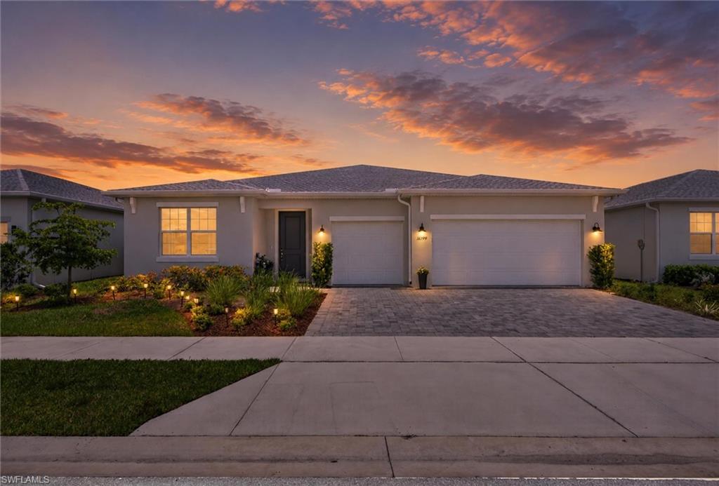 Welcome to Crescent Lakes, to this Sparrow where comfort, style, and functionality come together in this  beautifully designed 4-bedroom, 3-bath home offering 2,791 square feet of thoughtfully crafted living space, In addition to the spacious bedrooms, this versatile floorplan includes a private den/office and a bonus room, providing the flexibility to create a home office, media room, playroom fitness space, hobby room or whatever best fits your lifestyle 

Built with quality in mind, this home features all-block construction, impact-resistant windows, spray foam insulation, quartz providing both peace of mind and energy-efficient living year-round.

The spacious open floor plan centers around a large great room that seamlessly flows to the covered lanai, creating the perfect setting for everyday living and entertaining. The generous dining area and kitchen offer an inviting space for family gatherings, holidays, and entertaining friends.

One of the home’s standout features is the oversized laundry room, offering incredible flexibility for a craft room, sewing room, hobby space, home office, or additional storage—the possibilities are endless.

Outside, the fenced backyard features a durable wrought-iron fence with a puppy rail, helping keep both pets and little ones safely contained while preserving the open view.

From the moment you walk through the front door, you’ll feel right at home. Warm, welcoming, and exceptionally comfortable, this is the kind of home that invites you to kick off your shoes, settle into the couch, put your feet up, and enjoy a good book.

Located in Crescent Lakes within the "America's  first solar-powered master-planned community" of Babcock Ranch, residents enjoy an exceptional Florida lifestyle. Crescent Lakes offers its own community amenities including a  pool, tennis courts, and basketball courts. Beyond the neighborhood, Babcock Ranch features pickleball courts, sports fields, dog parks, walking and biking trails, many different community events, shopping, restaurants, and adding daily to the list.

Conveniently located approximately 30 minutes from both Southwest Florida International Airport RSW and Punta Gorda Airport PGD, this home offers easy access for both travel and visiting guests.

A perfect blend of spaciousness, comfort, and community, this Crescent Lakes gem is ready to welcome its next owner.

Upgrades per seller
Closets by Design custom melamine closets (pantry, laundry/office area, master and 2 bedrooms)  Southern Hoss iron fence plus puppy rail and 2 gates Select Blinds black out blinds in 5 rooms