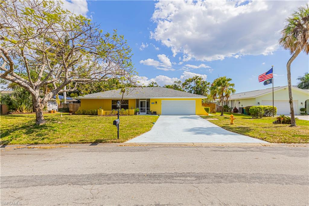 Your Dream Pool Home in Paradise Awaits! Available immediately for an unfurnished annual lease, this beautifully remodeled 4-bedroom, 2-bath pool home is located in the highly desirable Lely Golf Estates. Filled with natural light and thoughtfully updated throughout, this home offers the perfect blend of comfort, style, and Florida living. Step outside to your own private tropical retreat featuring a deep heated pool, screened lanai, built-in fire pit, lush landscaping, and a fully fenced backyard surrounded by mature areca palms for exceptional privacy. It's the perfect setting for relaxing or entertaining year-round. Inside, you'll find an open, light-filled floor plan with beautiful gray wood-look tile flooring throughout, a newer roof and A/C, and a completely updated kitchen and bathrooms. The modern kitchen features stainless steel appliances, a large granite island, soft-close cabinetry, and overlooks the spacious living and dining areas, creating an ideal space for everyday living and entertaining.
The split-bedroom layout provides added privacy, while the spacious primary suite offers a walk-in closet and a spa-inspired bathroom with dual vanities, a large glass-enclosed shower with multiple body sprays, and generous storage. Pets are welcome, and the fully fenced backyard provides plenty of room to enjoy the outdoors. Pool and lawn maintenance are included in the rent, allowing you to enjoy a true low-maintenance lifestyle. Ideally located just minutes from Downtown Naples, world-famous Gulf beaches, shopping, dining, and Marco Island, this exceptional home is nestled within a quiet, established neighborhood known for its oversized lots and mature landscaping. Don't miss this opportunity to enjoy the best of Southwest Florida living in a beautifully updated home that's move-in ready!