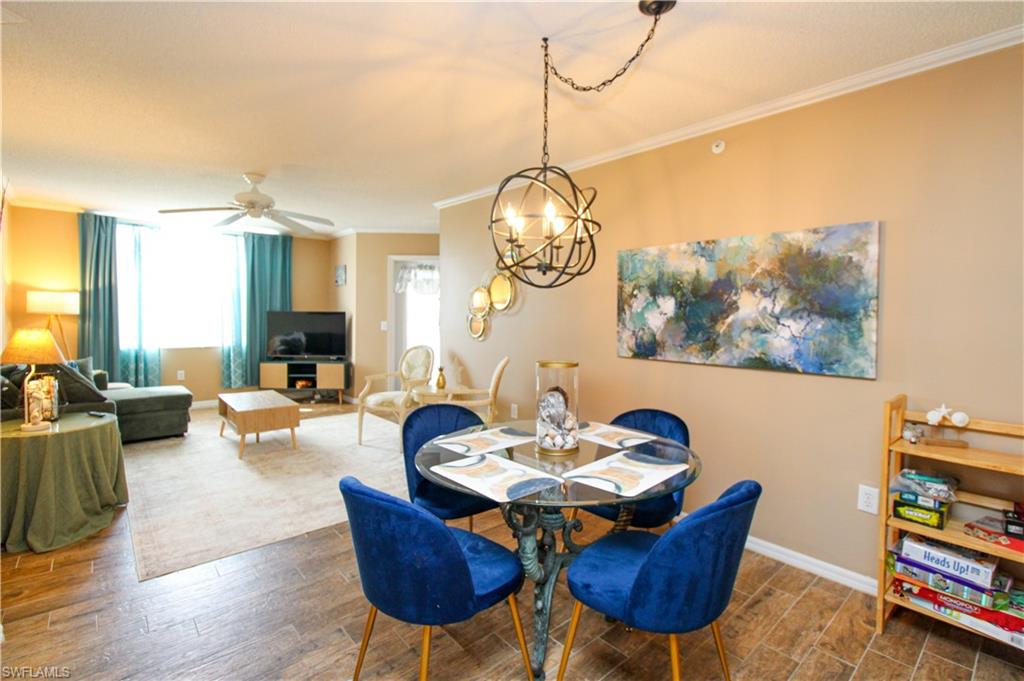 The Sanctuary at Imperial River | Elegant 2BR/2BA Condo | Seasonal Rental Opportunity Welcome to The Sanctuary at Imperial River, where comfort meets convenience in the heart of Bonita Springs. This beautifully appointed 2-bedroom, 2-bathroom ground-floor residence offers an ideal seasonal retreat, thoughtfully updated for today’s traveler. Designed with a coastal aesthetic, the interior features neutral-toned paint, large-format tile flooring, and a functional split-bedroom layout, providing privacy and ease of living. Each bedroom is generously sized and includes its own en-suite bath, making it perfect for extended stays or hosting guests. The well-equipped kitchen opens seamlessly to the living and dining areas, with an in-unit washer and dryer discreetly positioned for added convenience. Step out onto the screened lanai, a tranquil space ideal for unwinding or entertaining, overlooking lush, manicured landscaping. Community Highlights: • Gated entry with professional on-site management • Pool and spa with spacious sundeck and tiki bar • Clubhouse with billiard room and outdoor grilling area • Fitness center, racquetball, and tennis courts • Meticulously landscaped grounds with walking paths Location Advantages: Perfectly positioned just across from Bonita Bay and a short drive to Barefoot Beach, The Promenade at Bonita Bay, and Mercato in Naples. Fine dining, boutique shopping, golf courses, and recreational parks are all within minutes. Southwest Florida International Airport (RSW) is conveniently located approximately 20 minutes away, ideal for seasonal visitors. Rental Rates: • Peak Season (December – April): $4,500/month • Off-Season (May – September): $2,200/month • Shoulder Season (October – November): $3,900/month Whether you’re seeking a winter escape or a peaceful seasonal home, this residence delivers resort-style living in a premier Bonita Springs location.