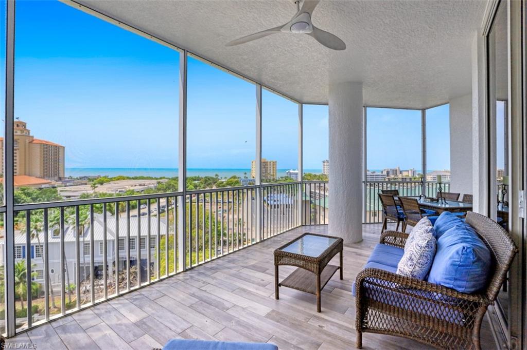 Enjoy luxury living in one of the finest rental properties in the Regatta at Vanderbilt Beach! This fully renovated three-bedroom, three-bathroom, 8th-floor waterfront condominium offers a unique combination of breathtaking panoramic views of the Gulf of Mexico, the Ritz-Carlton Oceanfront Resort. The modern unit is bathed in natural light from its distinctive, unobstructed, western-facing floor plan that satisfies even the most discerning eye. It is perfect for entertaining friends and family or enjoying Naples’s colorful sunsets from the private 235 square foot lanai. The unit is in the center of the Vanderbilt Beach Community, only 0.25 miles from the sandy white beach and sunshine. Regatta is designed as a resort-style community that offers excellent on-site amenities such as a newly updated fitness center, poolside grill, picnic area, electronic gated entry, tropical waterfall pool, lap pool, and hot tub.

This residence features three large bedrooms and three full bathrooms, offering plenty of room for those who wish to enjoy an expansive, private stay and revel in its refined comfort. The vast master suite includes an expansive BR, flat-screen TV, walk-in closet, and 5-piece bath with double sinks, double shower head, and water closet. The living space consists of seating for 6 with views of the gulf or flatscreen TV with a Sonus surround system. The gourmet kitchen, island, and dining area are perfect for entertaining.

The Regatta at Vanderbilt Beach is a premier high-rise community in Southwest Florida, with 24/7 security and gated access that offers 5-star living. Regatta is in one of the prime locations in Vanderbilt Beach, a short walk to the Ritz Carlton Oceanfront Luxury Resort and dining. It is also close to world-class shopping and dining at Mercato, Waterside Shops, and the Venetian Village, which offer a vibrant year-round atmosphere of the finest food, restaurants, and upscale retailers.