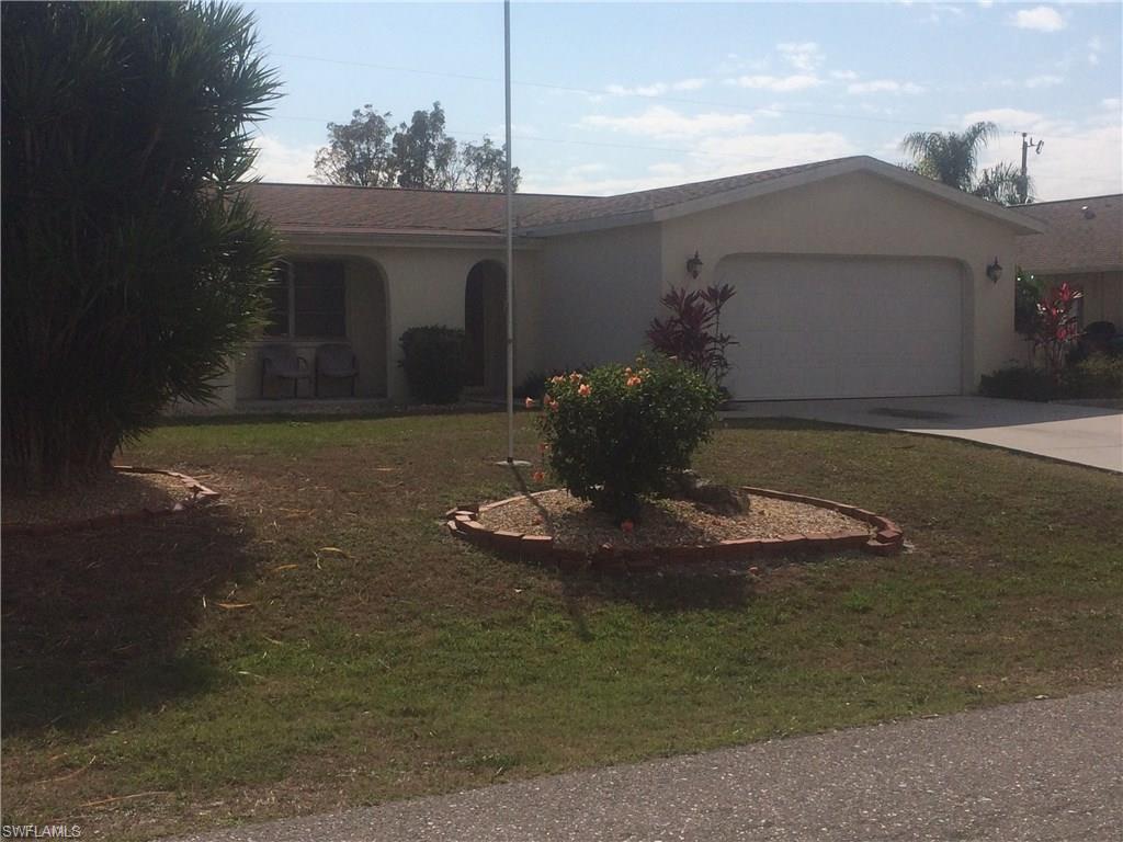 PERFECT WINTER RESIDENCE OR 1ST TIME HOME OWNER! Great central location for this 3 bedroom, 2 bath, 2 car garage POOL home! This home boasts a LARGE resurfaced screened caged pool with a 10 x40 Lanai! The spacious Kitchen features plenty of cabinets and counter space, a Breakfast Counter Bar, a Pass-through window to the Lanai and a generous sized Eat-In Kitchen area (would also make a perfect office or computer space!). The Living room has a small entrance foyer and the Dining room area opens onto the covered Lanai through sliding glass doors. The spacious Master Bedroom features a walk-in closet and adjoining Master Bath with walk in Shower and a Linen Closet. The Guest Bath of this split Bedroom floor plan has a Shower/Tub combo and additional Linen Closet. Large Tile flooring throughout with Carpet in the Bedrooms. Roll down Hurricane Shutters AND Assessments are paid! Exterior of home has been newly painted!!
Tenant occupied, please do not disturb tenant without appointment.
