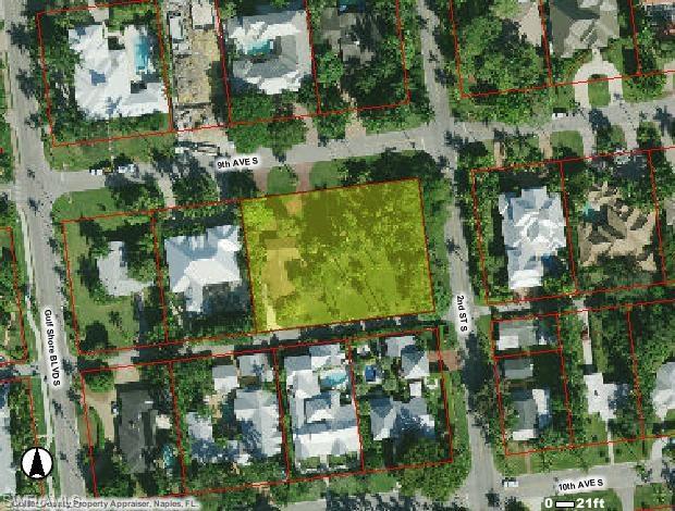 Located in the heart of Old Naples, on an enviable lot 200 feet wide with southern exposure and alley access, this spectacular property offers a rare lifestyle opportunity nestled one block from the celebrated beaches of Naples, Florida and within a short distance to the internationally recognized cultural district of "Fifth Avenue South," and “Third Street South.” If you are one who wishes not to be constricted by the dimensions of an average Old Naples building envelope, your opportunity is here. It may be generations before another coveted property of this size, in this exceptional location becomes available. This highly sought after and rarely available property is one of the most unique properties in Naples. Approximate lot size per plat and/or deed.