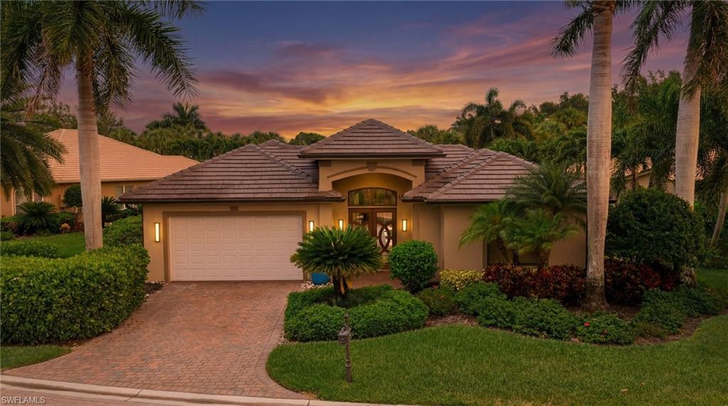 Experience the pinnacle of luxury living in this exquisitely renovated four-bedroom, four-bath courtyard residence, ideally situated within the award-winning Miromar Lakes Beach & Golf Club. Featuring a brand new roof, this exceptional home is designed for effortless indoor-outdoor living and includes a private detached casita—perfect for guests, a home office, or multigenerational living—surrounding a stunning courtyard with a sparkling pool and spa and coveted southeast exposure, providing abundant sunshine throughout the day.

The private courtyard is a true resort-style retreat, thoughtfully designed for year-round entertaining with a fully equipped outdoor kitchen, a cozy fireplace, generous covered living space, and lush tropical landscaping. Whether hosting family and friends or enjoying a quiet evening by the fire, this outdoor oasis embodies the very best of Florida living.

Completely reimagined with impeccable attention to detail, the home showcases sophisticated designer finishes, an open-concept floor plan, premium flooring, a gourmet kitchen, spa-inspired bathrooms, and elegant custom appointments throughout. Walls of glass seamlessly connect the interior living spaces to the courtyard, while the rear of the home captures breathtaking north-facing golf course views, creating a peaceful backdrop for everyday living.

Additional luxury features include a whole-home generator, whole-home water softener and water filtration system, central vacuum system, and premium upgrades that provide both comfort and peace of mind.

Beyond the home, residents enjoy the unparalleled lifestyle that has made Miromar Lakes one of the nation’s most celebrated luxury communities. Amenities include a spectacular 700-acre freshwater lake with three miles of private white-sand beach, boating, water skiing, paddleboarding, kayaking, fishing, two marinas, a 10,000-square-foot zero-edge infinity pool, a full-service Beach Club, waterfront dining, three restaurants, a European-style spa, state-of-the-art fitness center, tennis, pickleball, bocce, concierge services, botanical gardens, and a vibrant year-round social calendar. Golf enthusiasts also have the opportunity to enjoy the Arthur Hills Signature Championship Golf Course through optional membership.

This extraordinary residence seamlessly blends timeless elegance, exceptional craftsmanship, resort-inspired outdoor living, and world-class amenities, offering a rare opportunity to own one of Miromar Lakes’ most desirable luxury homes.

One or more photo(s) has been virtually staged, AI generated or rendered.