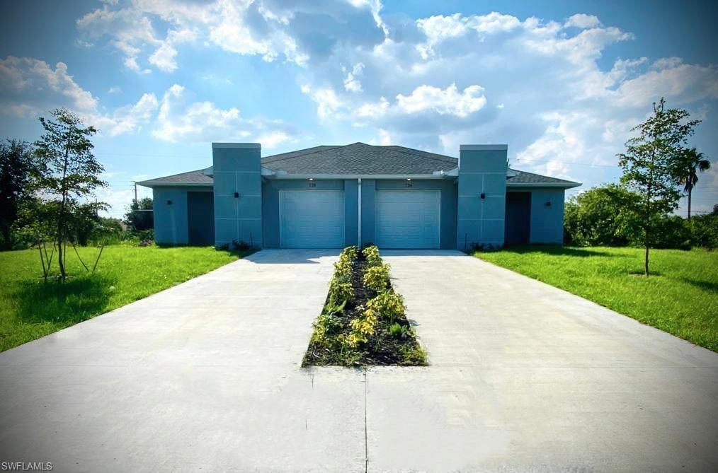 Exceptional income-producing duplex built in 2020 and located in one of the fastest-growing areas of Lehigh Acres. This well-maintained property offers an outstanding opportunity for investors and owner-occupants alike, with each unit featuring 2 bedrooms plus a flexible den that can easily serve as a third bedroom, home office, or bonus living space, along with 2 full bathrooms and an open-concept floor plan.

Designed for both style and functionality, each unit showcases tile flooring throughout, granite countertops, spacious kitchens with ample cabinetry, and bright living areas that create a comfortable and inviting atmosphere. Both sides also include a private 1-car garage, adding convenience and value for residents.

Currently tenant-occupied, this property presents an excellent turnkey investment opportunity with immediate income potential in a high-demand rental market. The thoughtfully designed layout provides comfortable living spaces and broad appeal to tenants, supporting strong occupancy and long-term rental performance.

Conveniently located near schools, shopping, dining, parks, and major roadways, with easy access to Fort Myers and surrounding Southwest Florida destinations. As Lehigh Acres continues to experience significant growth and development, this duplex offers excellent long-term appreciation potential and income-producing value.

Whether you're looking to expand your investment portfolio or secure a well-positioned asset in a thriving market, this duplex is a fantastic opportunity to own a quality multifamily property in Southwest Florida.