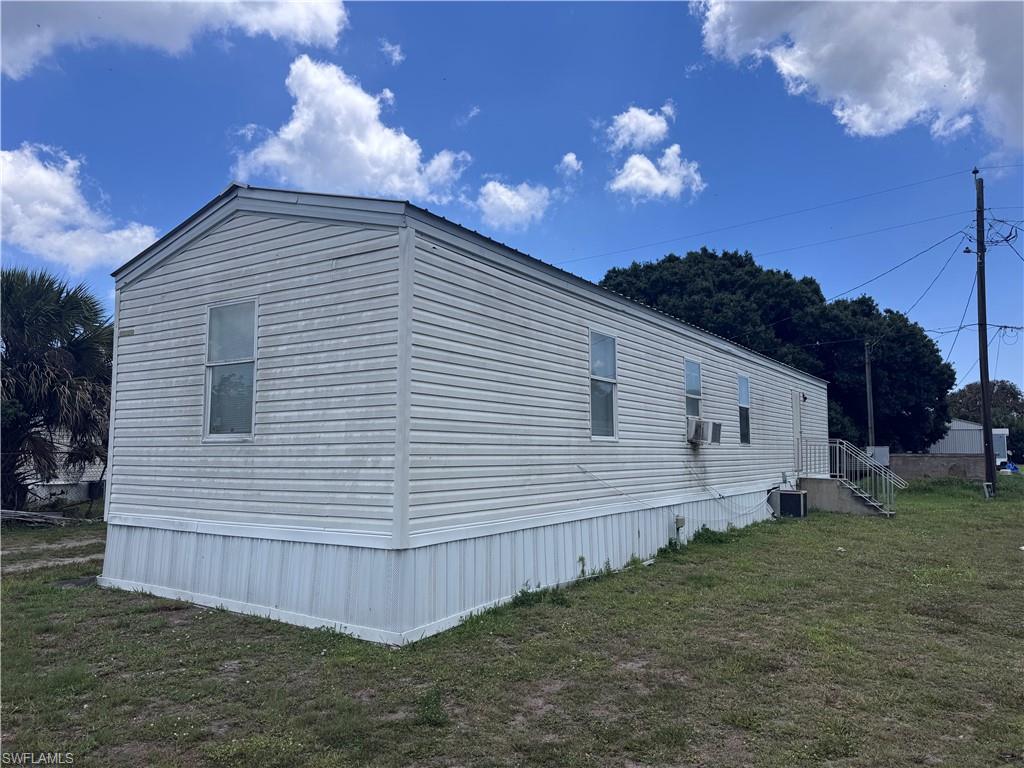 3 bed room 2 bathroom mobile home on city sewer and water ! Vinyl and tile flooring through out with a split bedroom floor plan. Interior photos pending !