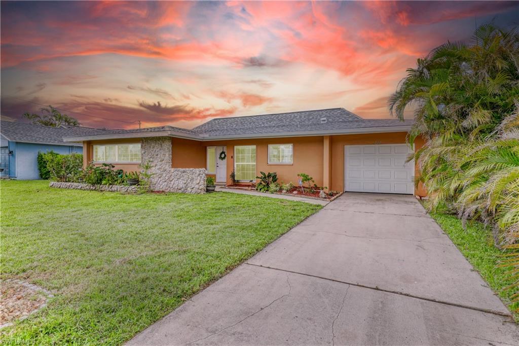 Welcome to 222 SW 43rd Ter, located in the highly desirable PELICAN area of SW Cape Coral. This single-family house offers a comfortable and inviting classic Florida feel.This property has no insurance claims after hurricane Ian. The roof was replaced in 2018, all windows are IMPACT rated, adding an extra layer of protection and energy efficiency. ALL ASSESSMENTS PAID. One of the highlights of this property is the HEATED & screened-in swimming pool, perfect for year-round enjoyment. The pool is accompanied by a large lanai, ideal for relaxing or entertaining guests. The fenced-in backyard provides privacy and security. Inside the house, you'll find upgraded flooring throughout. The kitchen and bathrooms have been upgraded with granite countertops and wood cabinets. With its desirable location, classic updates, and attractive features, this 3-bedroom, 2-bath single-family house at 222 SW 43rd Ter is a must-see. Don't miss the opportunity to make this beautiful Cape Coral property your new home.