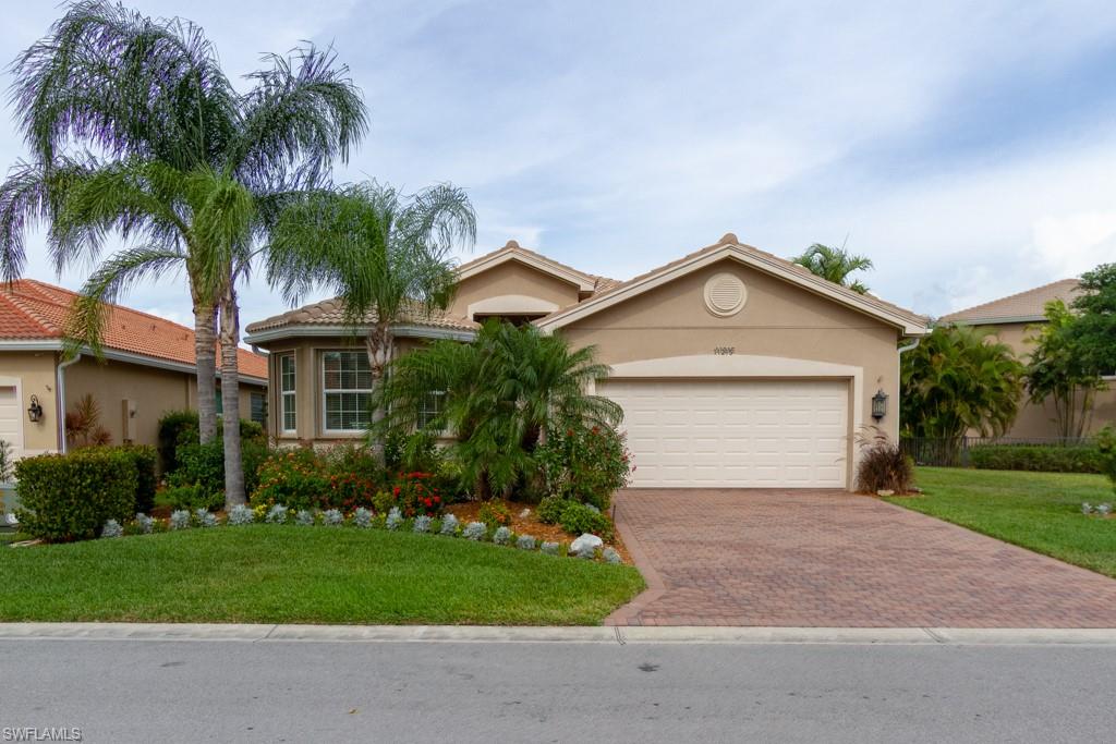 LIVING IS EASY IN THIS SPACIOUS HIGHLY SOUGHT AFTER "LILAC" MODEL! NEAR FORMER MODEL ROW AND LAST TO BE SOLD! With almost 2,200 square feet of living space, this 3 bedrooms plus Den / 3 Full Baths home makes for a perfect home, 2nd home or retirement home. Enjoy your screened in Lanai on this oversized lot. The entire main living areas of this home has tile on a diagonal for easy maintenance. Crown Molding Throughout. In addition, there are accordion hurricane shutters for your peace of mind. Gourmet Kitchen offers a breakfast bar, stainless steel appliances, granite counters and backsplash, under-mount lighting and 42" raised wood panel cabinets with pantry completes this space. At this price, this home will not last! Call now before it's gone! Botanica Lakes is one of SW Florida's most exciting real estate communities offering an incredible lifestyle and a great value, too! Botanica Lakes features over 100 acres of open space and natural preserves and 32 acres of lakes in a prime location off the Treeline Corridor. Botanica Lakes in SW FL truly has something for everyone. GORGEOUS LAKE VIEWS THAT YOU WILL WANT TO MAKE YOURS!