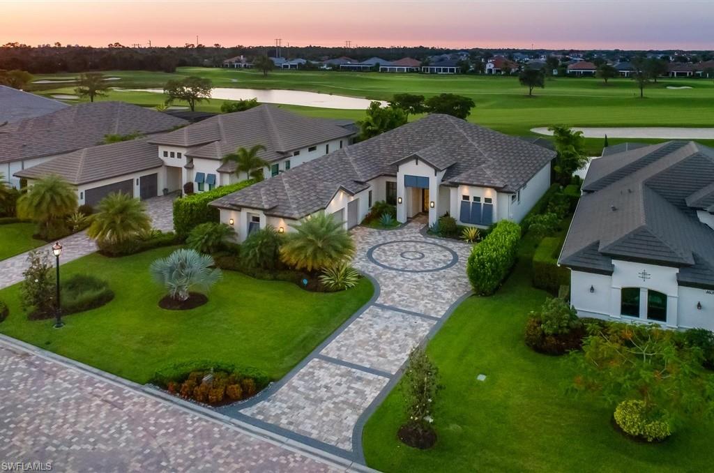 This Harbourside Builders custom home located in the highly sought after Talis Park Golf community, features 3 + Den with a 3-car garage under air and an expansive inviting outdoor living space with golf course views. Rarely available in Talis Park, Corsica Way is a quiet Street close in proximity to the Southern gate. Exceptional features of this home include a rare dedicated high speed internet access unique to this residence sourced from outside of the community, ideal for the work from home professional. No worries for the next storm, the whole house generator, storm screen and impact windows provide peace of mind. The extended lanai and covered space is ideal for hours of enjoyment and entertaining. You must see this home in person to appreciate the attention to detail. Talis Park is an active community with resort lifestyle amenities that include, golf, beach shuttle service, dog park, bocce, tennis, concierge, and attended fitness center, spa, concierge services, plus several dining options. You will feel right at home. This is not your Grandfather's Country Club! An active social and events calendar await in Talis Park.