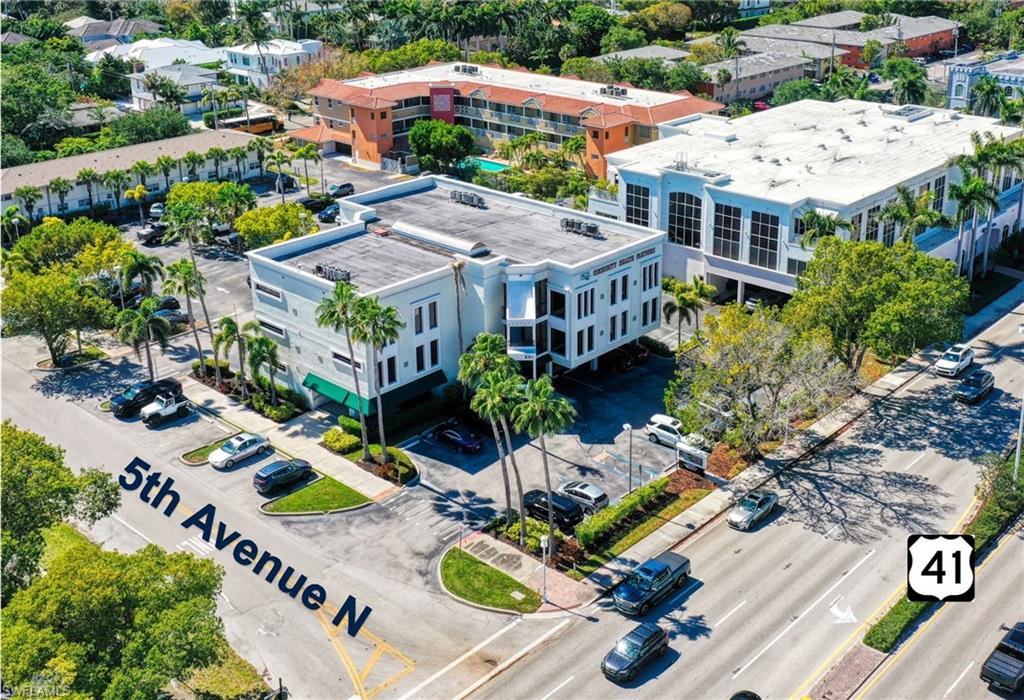 Available: STE 303 (1,186± SF). Lease Rate: $24.00 PSF + NNN (est. $10.18 PSF). Occupancy: December 1, 2026. Built out 3rd floor unit in well maintained office building. Centrally located in downtown Naples with excellent visibility on US-41. Walking distance to Naples Community Hospital and less than 1-mile from 5th Avenue S shopping and dining. Multiple ingress/egress points to US-41.