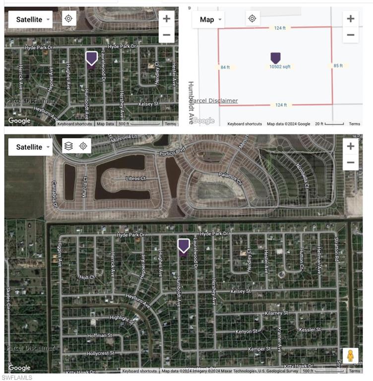 Great NE Ft Myers location. Only 10 minutes drive to I75. X flood zone. New homes in the neighborhood.