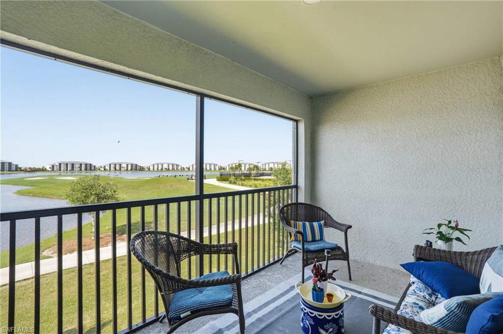 GOLF MEMBERSHIP INCLUDED! Stunning 2-Bedroom + Den Veranda with Golf & Water Views – The National at Ave Maria Experience luxury living in this beautifully appointed 2-bedroom plus den, 2-bathroom veranda located in the highly desirable National Golf & Country Club at Ave Maria. This spacious residence offers a front and rear screened-in lanai with serene golf course and water views, creating the perfect indoor-outdoor Florida lifestyle. Enjoy the convenience of a one-car garage with a back entrance that leads directly to your front door. Inside, you’ll find a bright and open floor plan, and modern finishes. This property comes with a full golf membership, giving you access to the championship golf course and exclusive club amenities. The National offers resort-style amenities including a state-of-the-art fitness center, spa services, pickleball, bocce courts, tennis, resort style pool with lap lanes, and more. Located just minutes from downtown Ave Maria’s shopping, dining, and community events, this home offers the perfect blend of luxury and convenience.