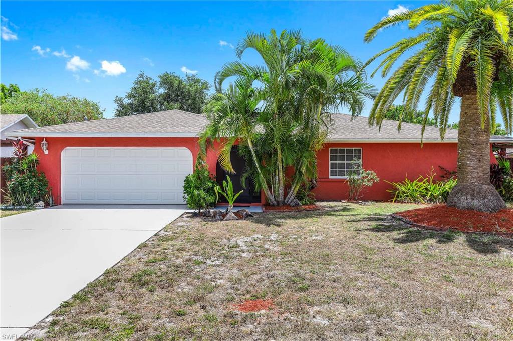 Beautiful home centrally located in cape coral close to shopping, dinning and schools.4bed/2bath. Granite countertops. Fence installed 2015.Electric & plumbing work done 2014. roof replaced 2002.