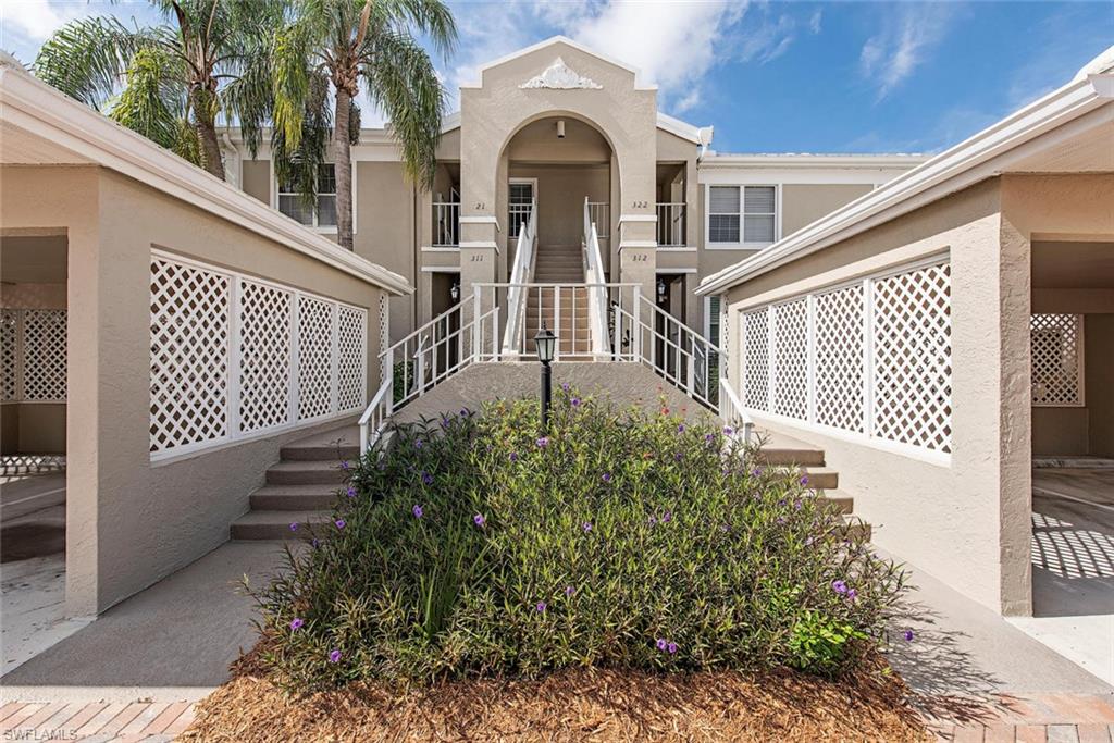 THIS SECOND FLOOR CORNER-END-FACING WEST CONDOMINIUM offers a lot of privacy with views of a serene nature preserve. This elegant residence is in excellent and move in ready condition. The floor plan is composed of a spacious living room with vaulted ceiling, a kitchen featuring granite counters, new appliances, and a breakfast bar, a master suite with a walk in closet and en-suite master bath with tile shower,  a guest bedroom with its own bath/shower combo and a third room that could be an office or a dining room.
   THIS APARTMENT is located in the highly sought-after Chanteclair  Maisonnettes, a charming, peaceful, quiet and quaint community within Pelican Bay, a very friendly neighborhood of only 40 low rise units, away from any road traffic and noise, and is in walking distance of the upscale Waterside shops and the Artis.
  The exclusive-access beaches, 10 minutes away, can be reached by walking along the berms and boardwalks to admire the wild life, or taking a tram ride. The private beaches offer beachside clubhouse with dining and service on the beach.  FURNITURE NEGOTIABLE ! !