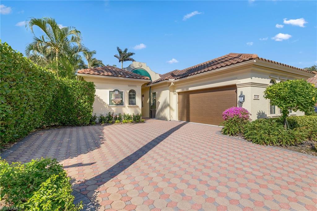 Gorgeous fully renovated home on picturesque street in Bay Colony! Every designer detail was included in this incredible transformation creating a warm and comfortable environment for the best of Naples living to be enjoyed by family and friends. Featuring three full bedrooms all with en-suite baths, guest powder room, a separate office and a bonus room all centered around the magnificent chef's kitchen. New upgrades include Cambria quartz kitchen countertops, Coastline American Oak wood floors, Sub-Zero, Wolf, and Bosch appliances, Signature hardware in primary bath, Kohler soft-close toilets, custom closets by Inspired Closets, new HVAC systems, tankless Rheem water heaters, a new water vapor fireplace and all new pool equipment. Outside, the pool deck features new deck tile, Timber Tech wood trim and decking as well as a Zen-like pergola. Hurricane protection improvements include new impact windows and doors in the courtyard, new impact garage door, as well as a 2017 roof. Pets are allowed.