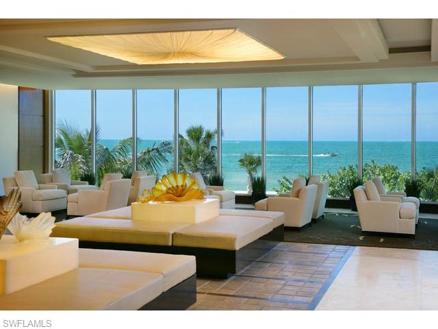 The Beach House floor plan at Moraya Bay offers 3 bedrooms, plus den an/or and option for a large office.  Can easily be converted to a true 4 bedroom floorplan.  Large gourmet kitchen and butler's pantry, private elevator and huge wrap around terrace offer expansive views of the Gulf of Mexico, the coastal shoreline and Wiggins State Preserve. This unit is being offered decorator ready with kitchens and baths already in place. Moraya Bay offers residents and amenity-rich lifestyle featuring a state of the art fitness center overlooking the Gulf, beach and poolside dining service, full time concierge and 24 manned security.  Moraya Bay, Naples newest beachfront condominium, offers unparalleled service and attention to detail.