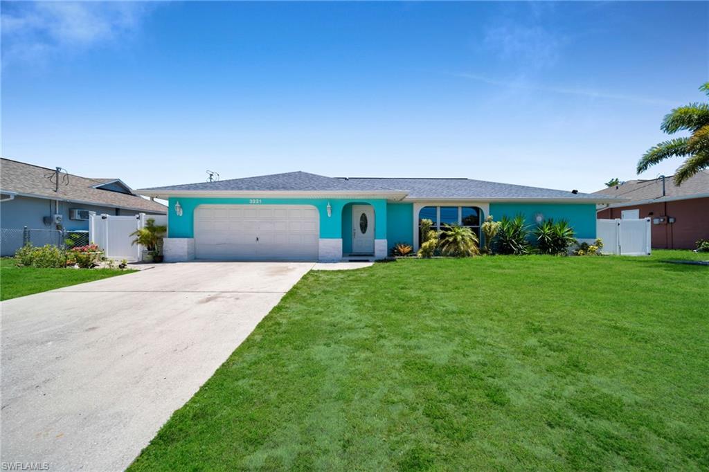Beautiful pool home with a large backyard in Southwest Cape Coral! Enjoy plenty of space for entertaining, relaxing by the pool, and making the most of the Florida lifestyle. The property also includes a convenient storage shed, offering extra space for tools, equipment, or hobbies. Conveniently located near shopping, dining, and more.