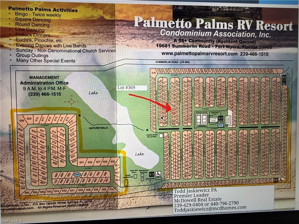 PALMETTO PALMS R V - Land