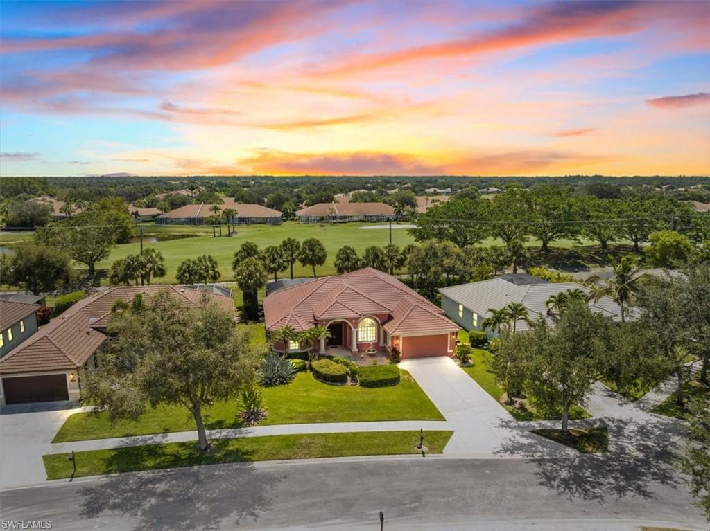 Welcome to this stunning 5 bedroom, 3 bathroom single family home, located in the highly desirable Indigo Lakes community in Naples, Florida. As you step inside, you'll be greeted by an open and airy floor plan, complete with a private pool and gorgeous golf course views. This large single-story floor plan offers plenty of room for entertaining and relaxation. The home boasts a spacious guest suite, making it perfect for hosting visitors or accommodating a growing family. The private pool is perfect for cooling off on hot summer days, and the screened lanai provides a tranquil outdoor oasis for enjoying your morning coffee or evening cocktails. There is also an additional patio area that looks over the golf course and has room for entertaining and enjoying the beautiful Florida sunsets. This home has everything you need to enjoy Naples living at its finest. Located in the heart of Naples and in a great school district this home is waiting for you to put your personal touch on it!