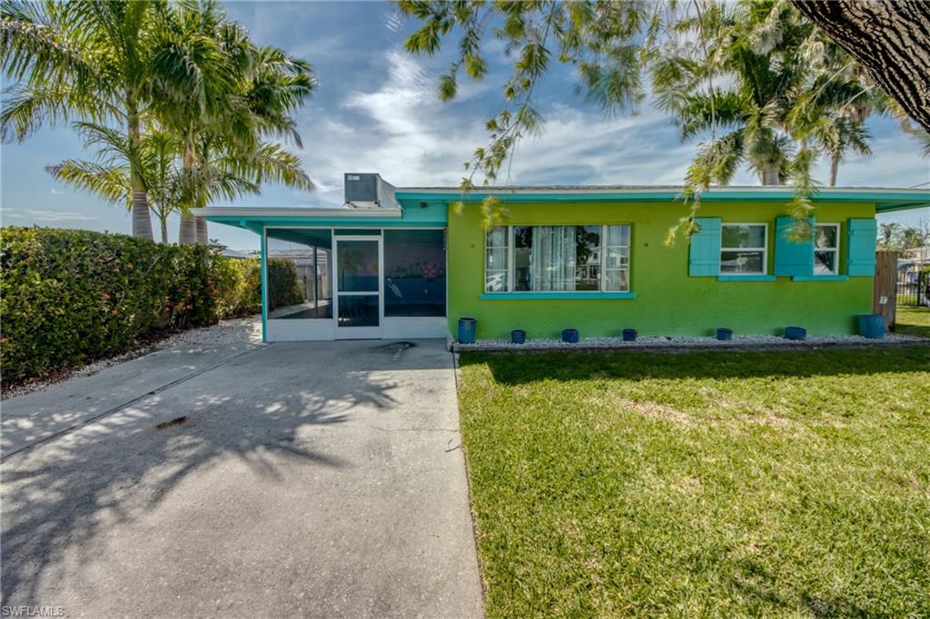 Classic Matlacha Cottage on an oversize lot with deep water access! This completely renovated 2-bedroom, 1.5 bath classic comes FULLY FURNISHED and is nestled right in the heart of Matlacha. Not only is this home surrounded by world-class fishing, pristine gulf beaches, incredible native wildlife, it is also within walking distance to everything Matlacha has to offer including art galleries, restaurants and shops.  This perfectly renovated home is the definition of coastal chill and features wood plank ceilings, tile throughout, beautiful new kitchen complete with quartz countertops, updated electrical with raised outlets, DenseGlass wallboard throughout, new washer and dryer and new water heater. Enjoy the incredible Matlacha sunsets and native wildlife from the back patio that along with the seawall was replaced in 2019! Roof is also a 2019! Come see this home today and start Living the Island Life!