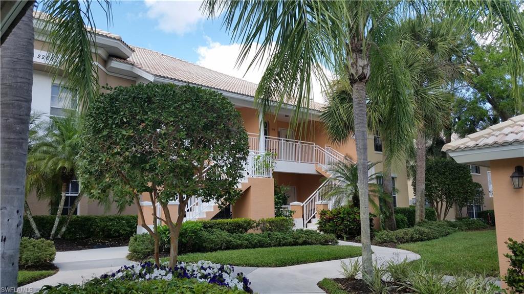 Great Turnkey, One Owner, Well Maintained 2nd Floor END Unit in Heatherwood.  2 Bedrooms, 2 Baths, Den and Glassed In Lanai offering Exceptional Views of the 12th Green, Fairway and Lake.  Conveniently within Walking Distance to all Club Facilities.  Stonebridge Country Club is a North Naples Bundled Community, offering a Challenging 18 Hole Golf Course, Tennis Complex and recently renovated Fitness Center & Clubhouse.  Bring your Clients to check out this Beautiful View!