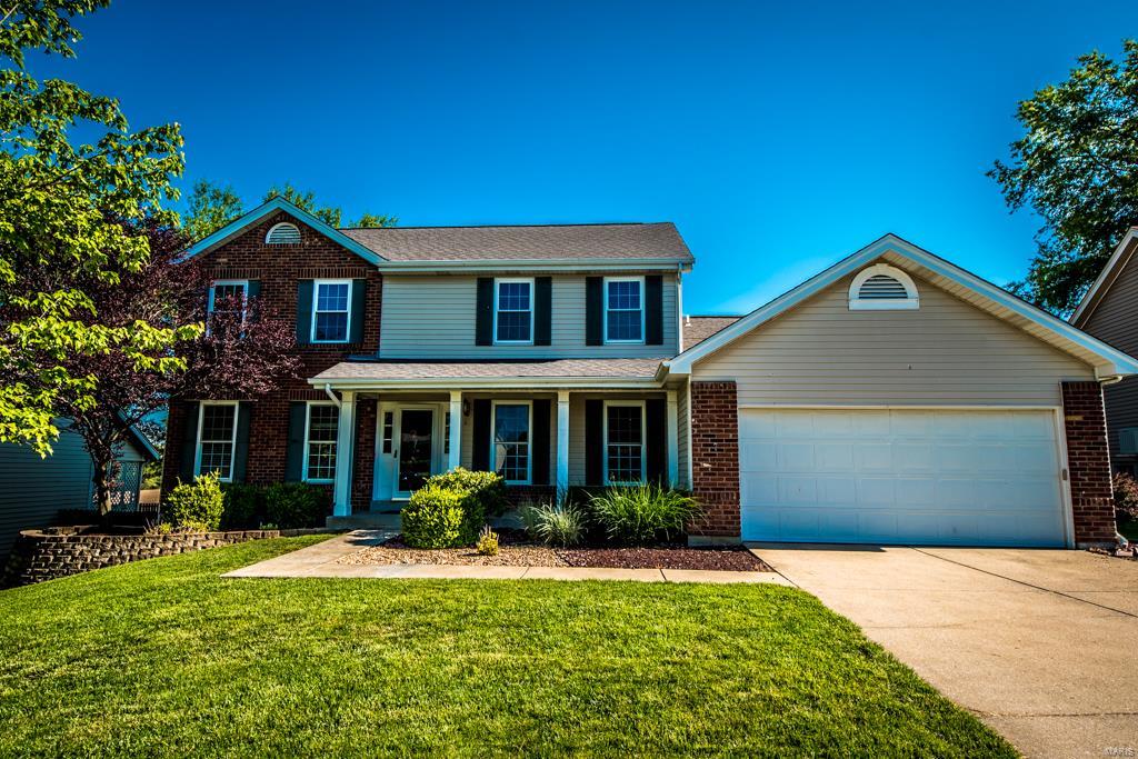 Move-in ready two story in great location & desirable schools backing to farmland!  This home is sure to please with updates & features including: Wood burning fireplace, bay windows, MF laundry, neutral paint, master bedroom en-suite, finished LL, & a spacious yard with a pool.  The eat-in kitchen includes trendy white cabinets, brick backsplash, new countertops, and a center island.  The kitchen walks out to a large patio perfect for grilling and entertaining.  The backyard is level and fenced in with a pool perfect for these hot summer days.  The master is equipped with a large walk-in closet & an en-suite bathroom w/ dual vanities, separate tub & shower.  It doesn’t stop there!  The LL is finished & includes: a large rec/media room, a sitting room or office, & plenty of storage.  Call today for your private showing!