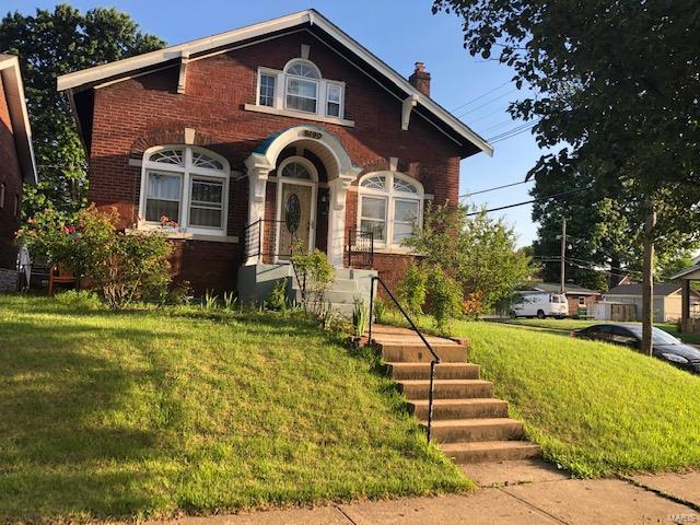 Very nice and large home with a lot of potential.  4 large bedrooms and two bathrooms.  Partially finished lower level for additional room. Oversize two car detached garage with side entry.  Good, well maintained systems and a newer roof.  Close to park, shopping and bus lines.  Home Warranty from HSA is an added bonus. Some Accessible Features