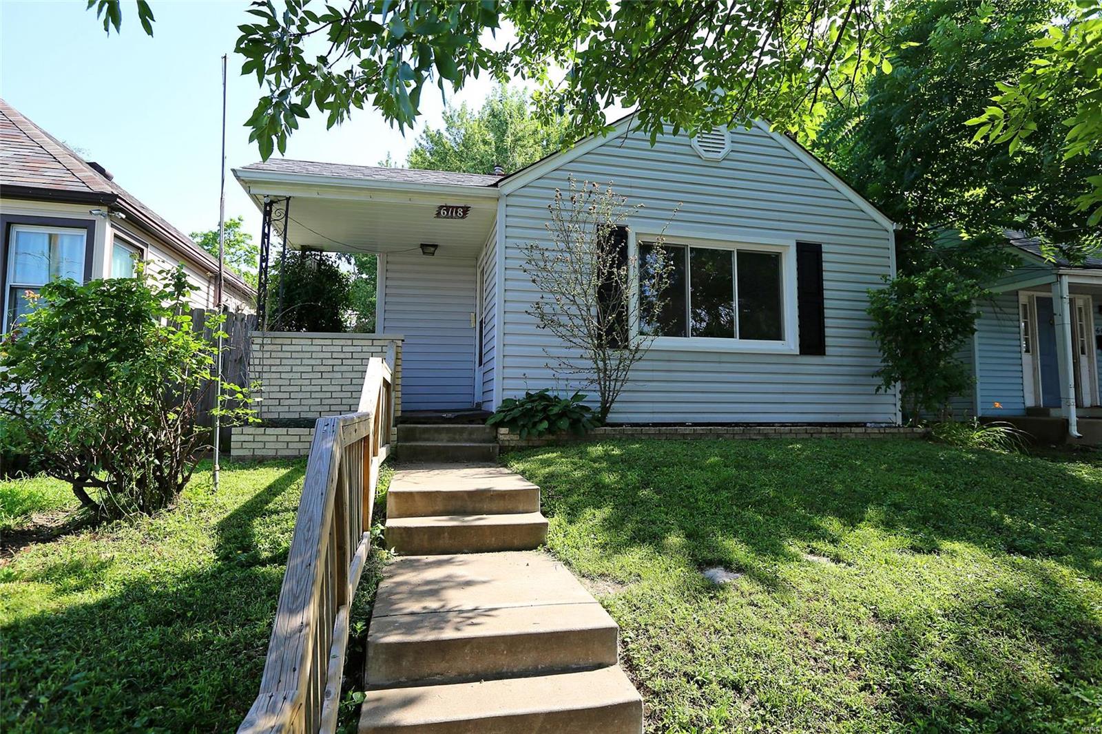 Completely renovated 2 bed 1 bath South City home!  Tastefully redone while maintaining original charm.  Great location close to The Hill, Dogtown, Forest Park, Zoo, etc.  Updates include brand new roof, all new windows, new bathroom w/tile surround and new kitchen w/ granite & S.S. appliances w/full size dishwasher.  All new plumbing & water heater, new porcelain tile in bath, DR, kitchen and hall.  Beautifully refinished original pine floors.  Off street parking in rear. Move in ready!