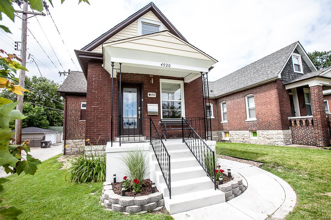 A beautiful brick home with fresh landscaping that creates great curb appeal for this 1 story home. Beyond the covered porch & decorative glass entry is hardwood flooring that welcomes you into this meticulously renovated home. The main living area features an open layout living room & spacious kitchen. The kitchen has cabinets w/crown molding, impressive granite countertops, stainless appliances plus a wine fridge! The full bath is a Jet-tub/shower combo w/subway tile flooring & matching bathtub surround. The master bedroom features a ceiling fan & view of private fenced backyard. The 2nd bedroom has a walk-in closet w/built in shelving. You will LOVE the XL 2nd floor attic space which can be converted into another bedroom or office & 2nd bath to complete the upstairs. The LARGE 35X85 backyard includes a private 2yr old fence freshly stained, shed & patio. ONLY $600/yr in taxes until approx. 2023! Refrig, washer, dryer incl, Roof & HVAC '14, walk to HILL, park, shopping, restaurants !