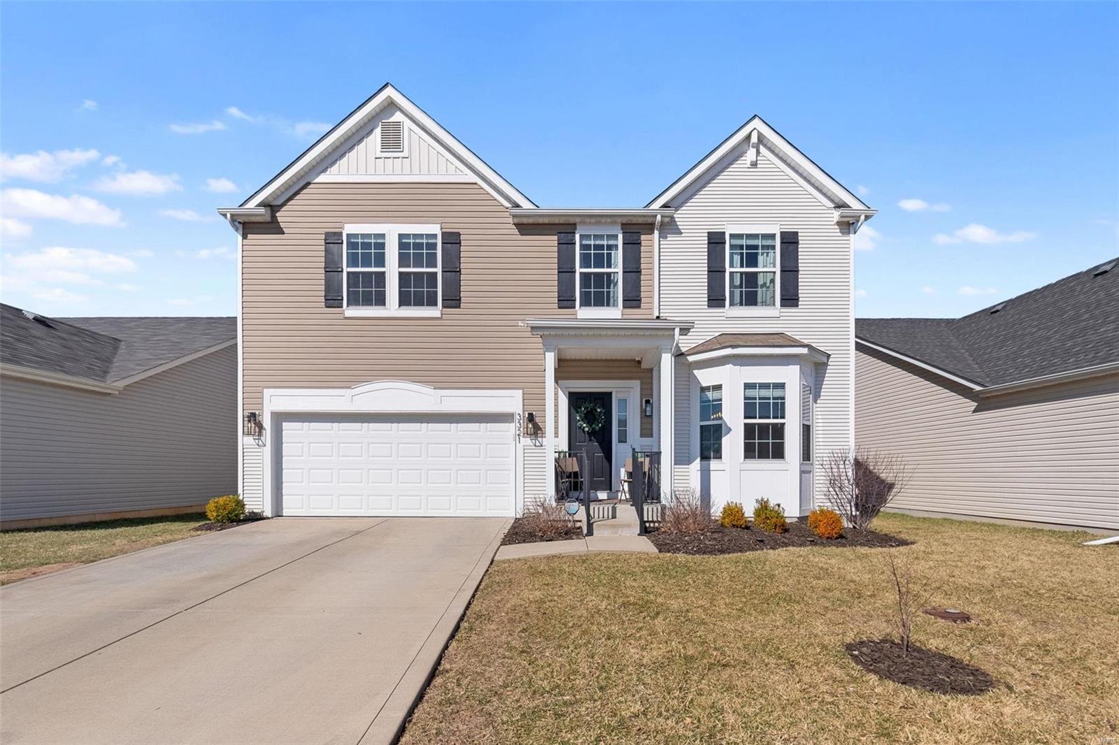 Welcome to Preston Woods and to this meticulously maintained 4 bedroom, 2 1/2 bath home featuring numerous updates throughout. Upon entry you are greeted with beautiful laminate flooring, a large dining room flowing into the living room and kitchen offering plenty of space for relaxation and entertaining. This home is filled with natural light, creating a bright and welcoming atmosphere. The second level is inviting with new laminate flooring, new carpet in all bedrooms, and a carefully designed laundry room offering easy convenance. The backyard is perfect for outdoor activities and play, adding to the home's desirable appeal. Features: new flooring & carpet, paint & trim, interior & exterior lighting, electric fireplace & surround, laundry room remodel, landscaping, fence, irrigation system, and much more. Located in a highly desirable neighborhood with subdivision pool/clubhouse, and other amenities. Great location and highly regarded school district. WEEKDAY SHOWINGS AFTER 4PM.