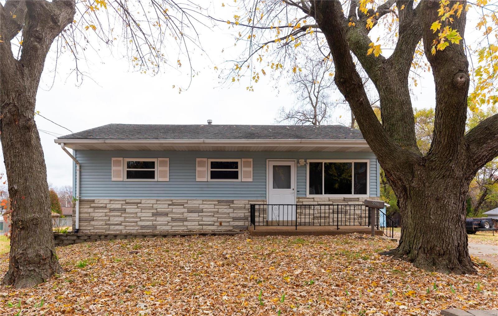 Talk about the perfect place to call home! This adorable, move in ready ranch is waiting for you. When you pull up to this home you will be blown away by the lot size, HUGE fenced in yard, beautiful new flooring, counters, fresh paint and an updated bathroom. The large living room is connect to the dining space, making this open floor plan home perfect for entertaining. Let's not forget about the FINISHED lower level with an extra sleeping space, tons of storage and a retro gas fireplace. Plus, the riding lawn mower, washer and dryer stay which means one less thing a new home owner needs to worry about. Dont miss this cutie!