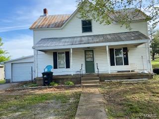 Cute farmhouse with large lot that bumps up to church property right in the middle of Fruitland.  Wood floors, crawl space, metal roof, gas heat, vinyl in kitchen, big rooms, central air, electric water heater.  Currently rented month to month.