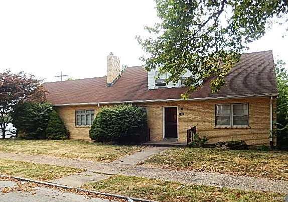 Brick 1.5 story home with side entry two car garage! Main floor has living room, kitchen, dining room, office and two bedrooms. Second floor has large room with bathroom, could be converted to master bedroom suite and another bedroom. Full, walk-out basement with bath, needs repairs and updating. Located close to shopping, schools and easy access to highway.  Great opportunity, three bedrooms, 1.5 baths and so much more!

Please see agent remarks for offer submission SpecialListingConditions: Foreclosure