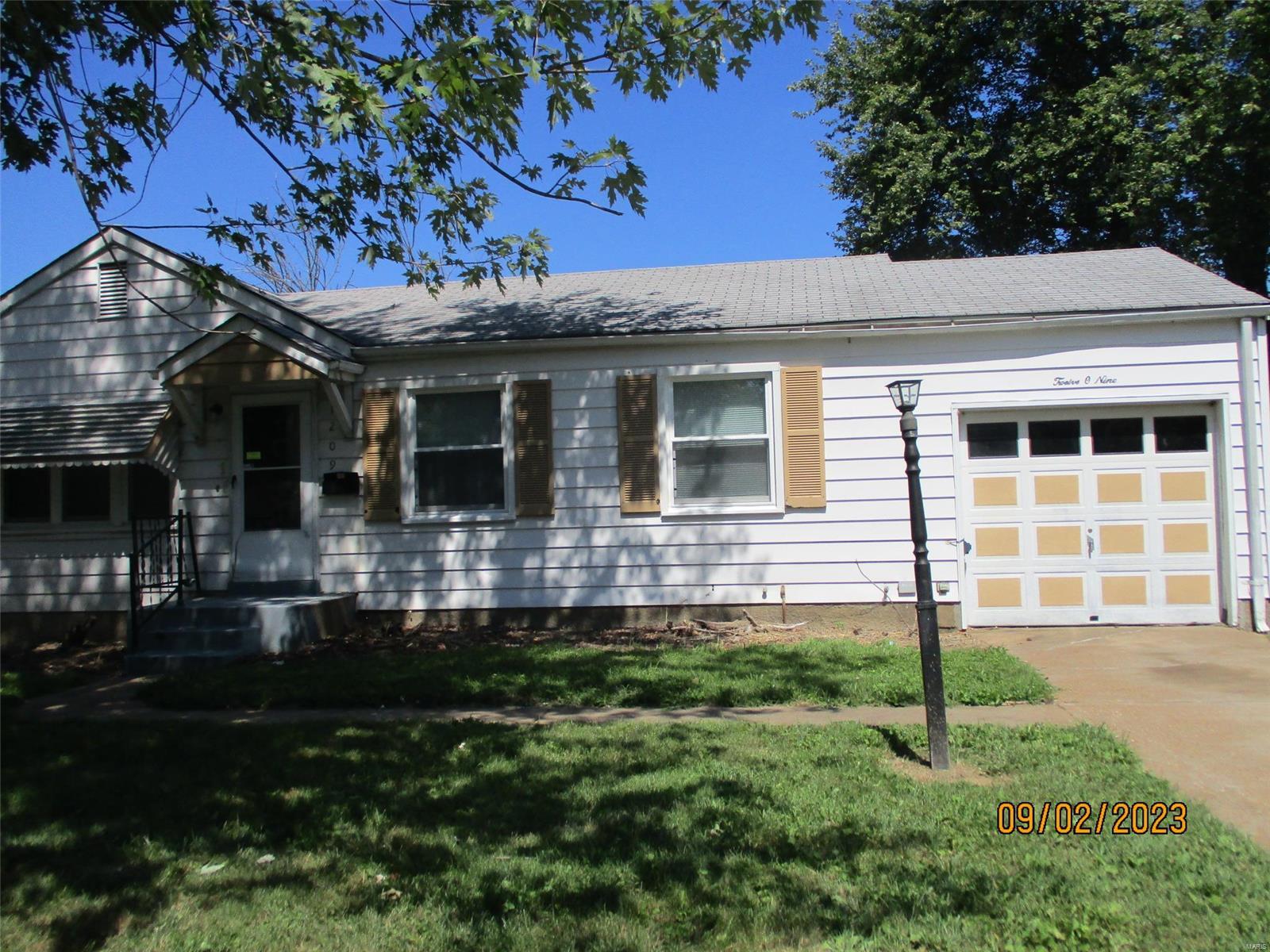 7 room, 3 bedroom, 1 bath ranch with attached 1 car garage.  Property selling AS IS with NO contingencies.  CASH ONLY.  Buyer must complete all Due Diligence before submitting offer.  The seller has never occupied property and will not pay for or make any inspection or repairs.  7 days on market before the seller will review any offers but reserves the right to accept an offer at any time.  Allow 2 business days for the seller’s response.  Buyer to verify schools and utilities.