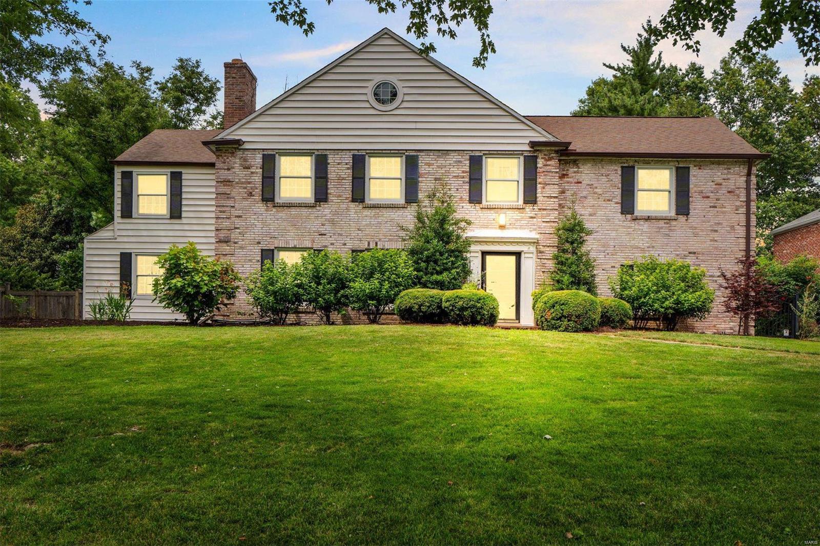 This lovely 4 bed, 3.5 bath home in the sought-after Willow Hill neighborhood perfectly blends style & comfort. The charming entryway welcomes you into this beautifully updated home. The spacious living room, with a gas fireplace, is perfect for gatherings. Adjacent is a large formal dining room with a lovely view of the pool & gardens. The family room with a wood-burning fireplace provides space for casual relaxation. The sleek eat-in kitchen has ample countertops & cabinet space and boasts beautiful pool views. Completing the main level is a full bath with direct outdoor access, doubling as a convenient pool dressing room. Upstairs, you’ll find 4 generously sized bedrooms and two beautifully updated baths.The spa-like primary bath is a retreat after a long day.  A bonus room, connected to 2 bedrooms, is ideal for an office/sitting room. This home provides a harmonious blend of natural beauty & modern living.