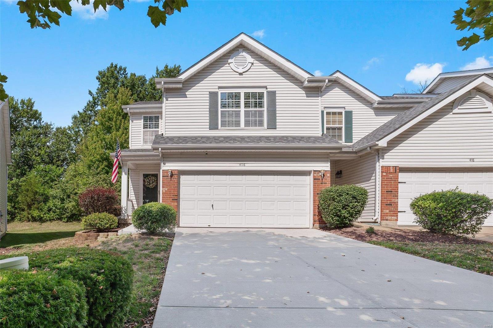 Back on market - no fault of sellers! 
showings to start back up Sunday 8-14.  BEAUTIFULLY UPDATED 3 BEDROOM, 2.5 BATH TOWNHOME BACKING TO TREES! END UNIT! LOCATED WITHIN MINUTES OF HIGHWAYS, SHOPPING & SCHOOLS! Enjoy community pool, tennis & basketball courts this summer! Step into spacious foyer to open concept floor plan with upgraded gray laminate thruout main level! Kitchen features gorgeous granite counter tops, professionally painted white cabinets w/SS pulls, gray subway tiled backsplash & upgraded SS smooth top stove, Built-in micro, DW & refrig (2yrs)! Powder rm on main level! Freshly painted! 2nd floor master suite w/2 walk-in closets + full bath w/shower/tub combo. Both 2ndary bedrms feature walk-in closets! 2nd floor laundry w/BRAND NEW WASHER & DRYER TO STAY! PLANTATION SHUTTERS ON BOTH LEVELS! White 6 panel doors! ROOF LESS THAN 1 YEAR! 50 gallon HWH 6 MONTHS! NEW DRIVEWAY & SIDEWALK DEC 2021! Newer flooring mst & hall baths! Carpeting 2 years! Upgraded light fixtures! Location: End Unit