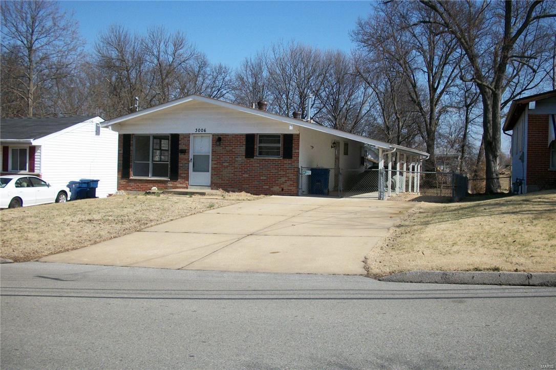 Cozy home with new carpet. Large fenced yard.  Appliances included.  Bath and a half.  Large recreation room with bar.  Also extra room to use as you wish.  Lots of storage.  Cheaper that rent.