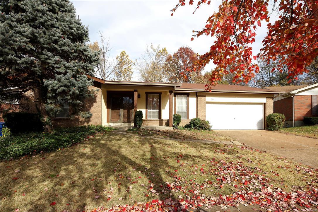 As-is sale. Home warranty offered to buyer. Nice ranch 3 bedroom and 2 full bath in sought-after neighborhood. Nice floor plan with patio door to rear fenced yard. Both baths on main floor, full basement ready to be updated! Main floor family room offers fireplace for washer, dryer, refrigerator. Stays "as-is", 2-car garage with newer door! Call agent to show!