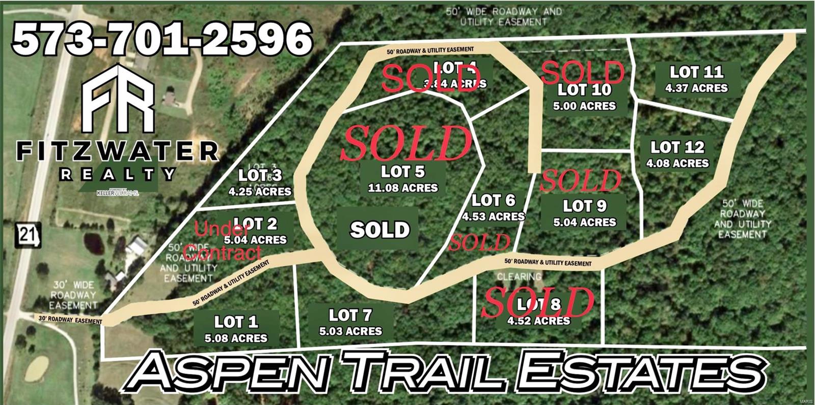 PERFECT location to build your dream home! These spacious, wooded lots featuring mature timber, underground electric and multiple building sites are strategically located just 1.4 miles south of Potosi in a beautiful ozark setting. The location is super convenient to a growing downtown, essential shopping, parks and schools. Located out-of-site, but just off State Highway 21, you'll have quick and easy access to St. Louis (60 miles) as well as some of Missouri's most desirable attractions — Elephant Rocks, Johnson Shut-ins, Washington State Park and Village of Caledonia to name a few are all within 40 miles of your property. This area boasts an excellent school district, a proud and friendly business community and boundless opportunities for outdoor adventures. Within minutes you can enjoy bike trails, canoeing, camping, fishing, hiking, ATV riding, spelunking and more! From home to work to play, the possibilities are endless. Call today and come see for yourself!