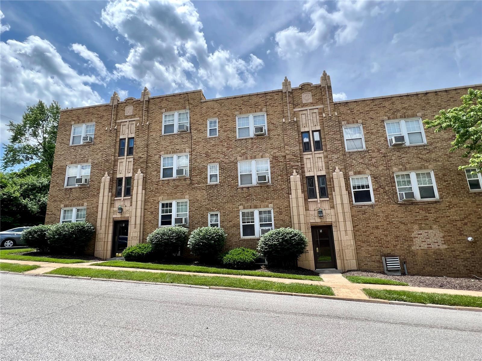 Generational Asset in a Premium Location. Seventeen Heat-Furnished Units (Eight Studio & Eleven 1 Bedroom-1 Bathroom Apartments) include Refrigerator, Oven with Hood Fan & Large Closets,  Storage Unit Included in Basement. New Boiler in 2021. Six Parking Spaces in back. Steps from Downtown Clayton, Washington University in St. Louis, Forest Park & MetroLink. Value Add Potential: Add Washer & Dryer In-Unit, Modernize Kitchen & Bathroom, Customize Closets.