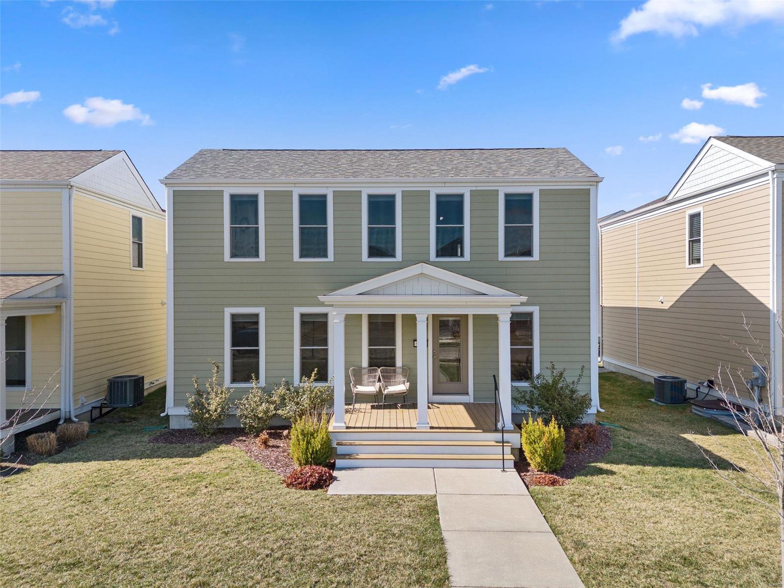 !!! Thursday Open House cancelled due to dangerous weather !!! The updated kitchen has new quartz countertops, new lighting fixtures, a new ceramic backsplash, a center island and a pantry! The main level also offers a beautiful open floor plan, a powder room and back yard access to your patio area. The full basement has an egress window that allows for the opportunity to make even more living space, your way! Upstairs, the primary ensuite with a walk-in closet is complemented by a loft area, 2 more bedrooms, an additional full bath and a laundry room for added convenience. This property includes access to over $10,000,000 worth of amenities including lakes, sand volleyball courts, a community water park with a lazy river, an outdoor amphitheater, parks, restaurants & SO much more! The 2 car garage is perfect for that golf cart you've always wanted and New Town offers the ideal space to explore your very own community & find what's most important to you!