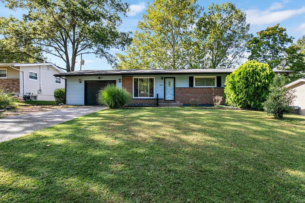 How often do you find an affordable move in ready project home at a reasonable price in the Lindbergh School District? Take a look at this beautiful 3 Bedroom/2 Bathroom Ranch in a wonderful Cul De Sac in Affton! This lovely home has Original Hardwood Floors underneath all of the carpet on the main level! The Kitchen features black granite countertops and is the perfect template for an HGTV remodel! Did I mention the attached Sunroom? As you head downstairs you'll notice a finished basement with a full bathroom & built in Bar! The utility room will host your laundry and there is a huge additional closet perfect for storage and the sump pump system. Outside there is a 12X17 Deck and as you check out the large oversized garage you'll notice a ton of space with a Workshop and Bench already set up just waiting for your projects! This home has been well maintained and if you look at the comparables you'll see it is priced to sell! This property is being sold "As Is". Additional Rooms: Sun Room