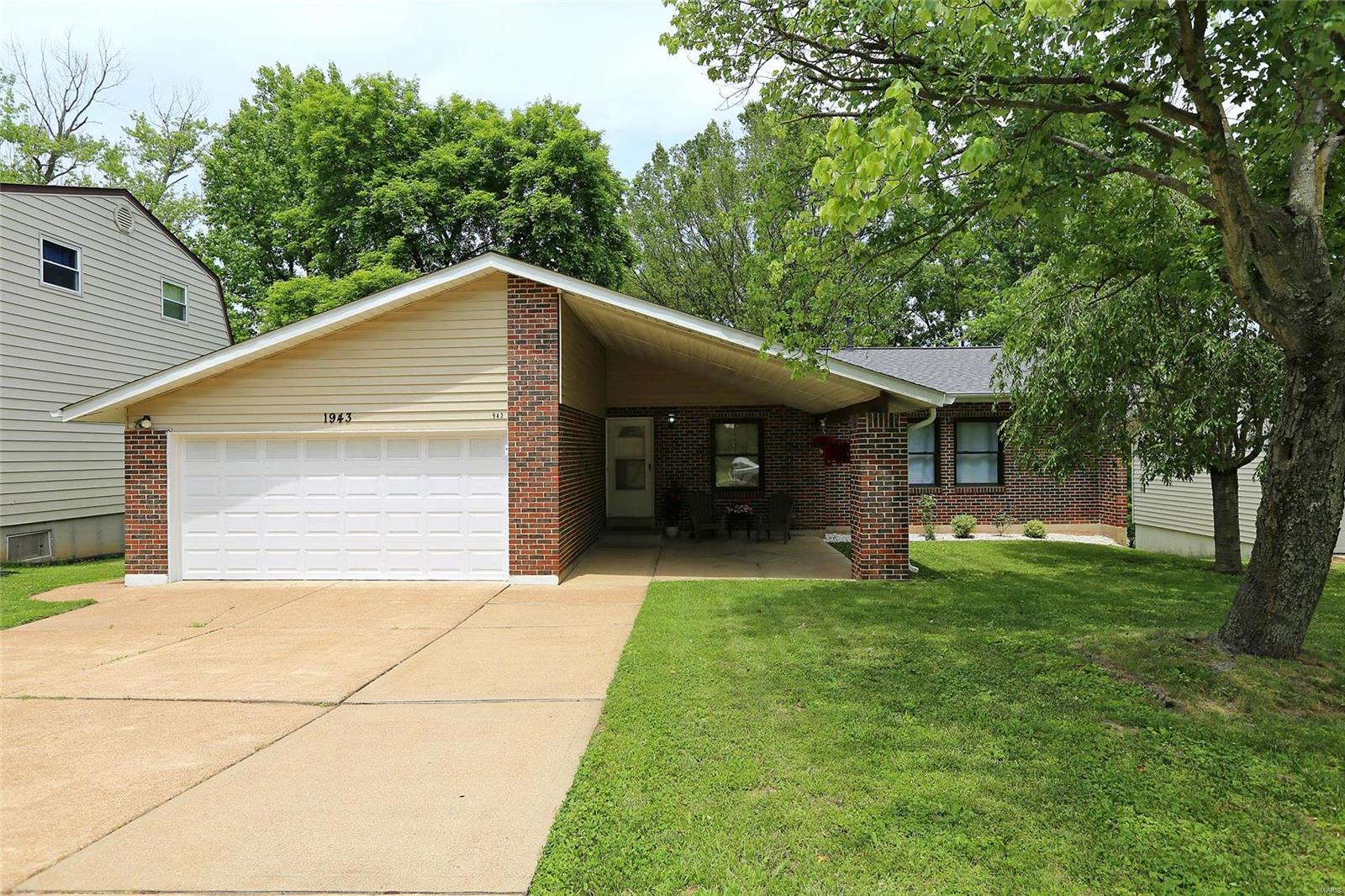 Back on market due to Buyer financing fell thru no fault of seller or house. Current FHA appraisal over list price, no seller concessions or predications. Seller can close fast. Call for details. Spacious great room ranch with many updates. 3+ BR, 3 full baths, master suite has full bath, walk-in closet, & wall mounted fireplace & TV, 2 car oversize garage, nicely finished lower level with walkout to large aggregate patio & fenced back yard. Inviting covered front porch leads into an open foyer, formal dining room, great room, kitchen comes with all the stainless steel appliances, washer & dryer also stay. New 6 panels doors & trim throughout. Roof, gutters some facia new 2019. Lots of updates & interior freshly painted.  Seller providing 1 Yr HSA warranty. Clubhouse, Pool, tennis & basketball courts, park within subdivision.