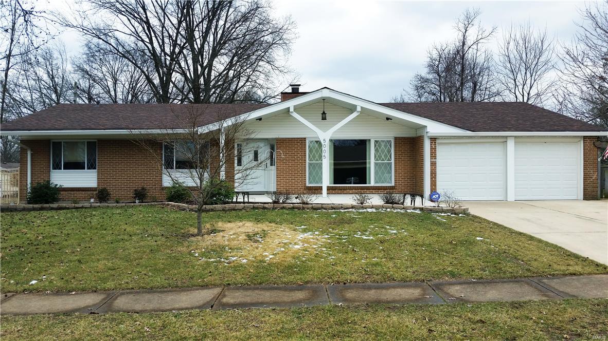 CHARMING updated ranch home has 3000+sq.ft. of living space including the wonderful newly finished lower level with bath/bedroom/mini-kitchen/family & game rooms plus good storage. There's a vaulted family room with brick floor-to-ceiling fireplace, ceiling fan & double doorway to pretty patio & pergola that's beautiful in the spring time! This spacious home features 3+ bedrooms on the main level & 2.5 baths, large laundry room, updated kitchen & breakfast room, handsome living room w/large picture window & dining area. The 4th bedroom used as a den with glass doorways for a touch of privacy could easily be converted. There's newer carpet, lighting, paint, cabinetry & much more in this two-car garage home. Newer concrete front porch & decorative beams offer great curb appeal & the new walkway in the fenced backyard  shows seller's pride of ownership. The 10X10 "Tuff Shed" (2014) offers storage space & the wisteria covered pergola is a nice entertaining spot when warm weather arrives.