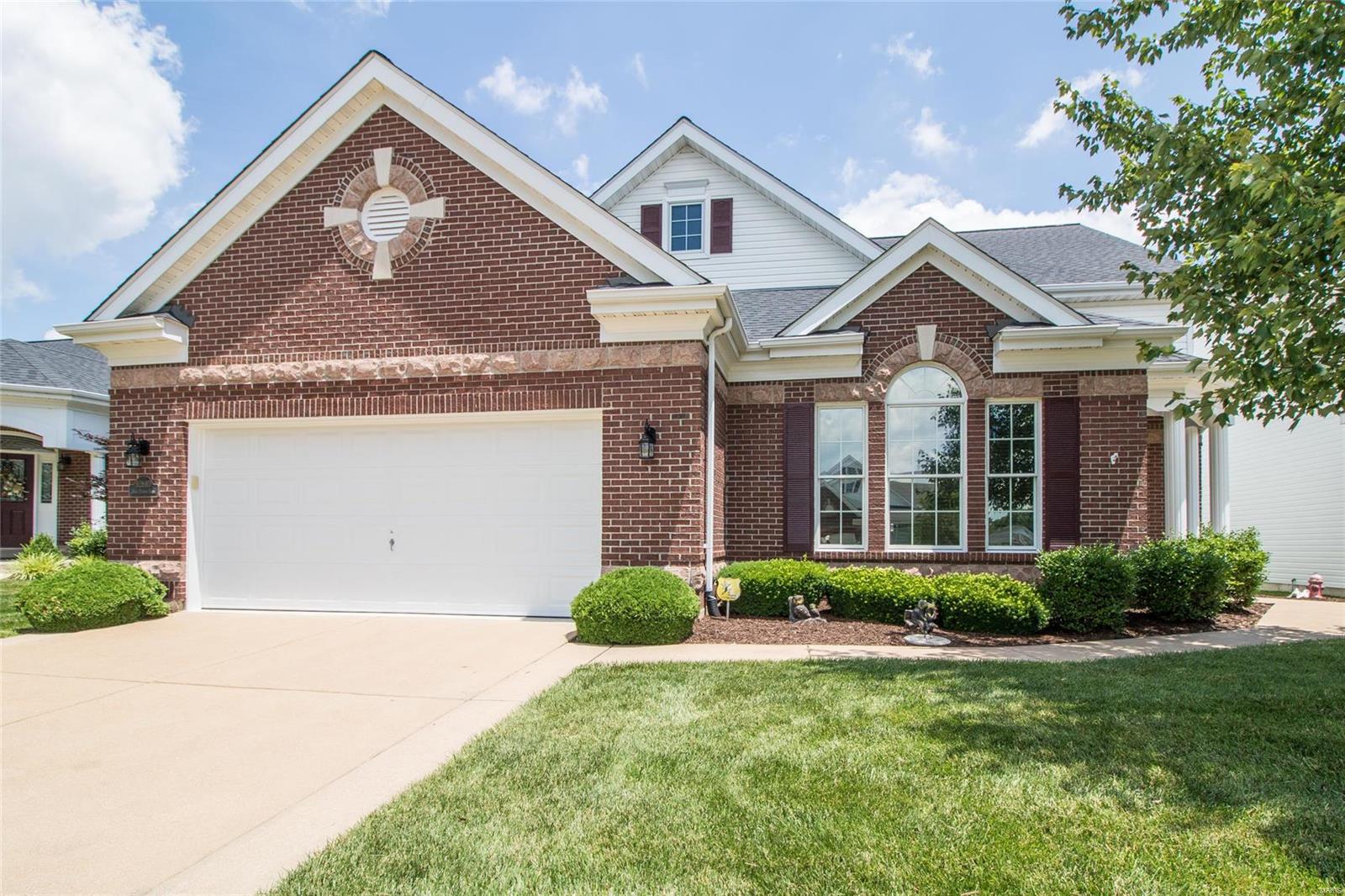 Must See this Beautiful 3 Bed 2.5 Bath stand alone Villa in gated community. The 2 story Foyer welcomes you to an Open Floor plan accented with hardwood floors, and staircase with spindled rails, A 2 story great room includes a gas fireplace, The Kitchen features custom 42 cabinets with solid surface counters, including Breakfast Bar and GE appliances, the Breakfast Room includes a desk with abundant cabinet space, and your own 3 Season Room, There is also a separate dining room and main floor laundry on this level, The Main Floor Master includes a Bay Window, spa like bath with double vanities, separate whirlpool tub and shower and 2 separate closets. Upstairs features an oversized loft, 2 spacious bedrooms w/walk in closets and Full Bath. The basement includes 9ft pour, rough in bath for more potential living space. All this plus a low fees take care of your exterior maintenance, trash and snow. A New Roof in 2017, This is the ultimate in privacy, convenience, and a Great Location! Additional Rooms: Sun Room Location: Ground Level