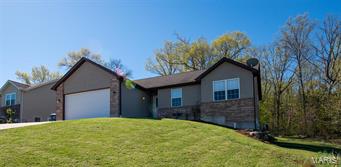 Wonderful 3 bedrooms, 2 full baths, Ranch home with easy access to Hwy 47 and Hwy 50.  Enter through the front door you immediately feel the openness of the living room which includes a coat/storage closet, a custom TV nook, vaulted ceilings, ceiling fan, additional canned lighting, & a walkout door to the backyard patio. The kitchen / dining combo offers ceiling fan, Plenty of oak cabinets, dishwasher, electric stove, & disposal. Nice master bedroom with Tray ceiling, nice walk in closet and full bath which has double vanity. The good size secondary bedrooms with carpeted floors. As you descend down the carpeted staircase leading to the Full, walk-out lower level with a partially finished bonus/sleeping room. Nice size yard and a 2-car attached garage, all of this is a must see.