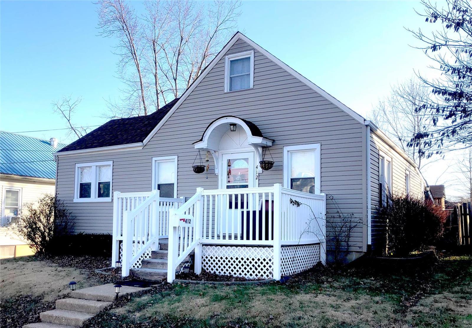 What a sweet starter home!  Literally steps away Union Middle School in the heart of Union Mo.  This 1 1/2 story 3 bd 1.5 bath bungalow is ready for your family.  The upper floor space can be used for bedroom, a playroom, or an office space. This area also works great for children or as a guest room. Basement has a bonus family room with a sleeping area .  Large back yard with privacy fence and covered patio.  Extra Storage Shed and Detached garage accessible from the alleyway along with additional parking pad. Additional Rooms: Mud Room